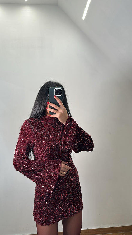 Dress in Pailettes Isabel