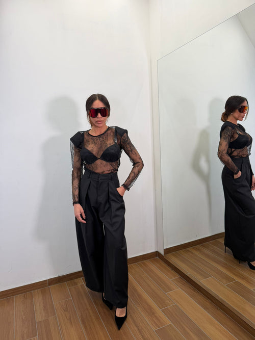 Maglia in pizzo