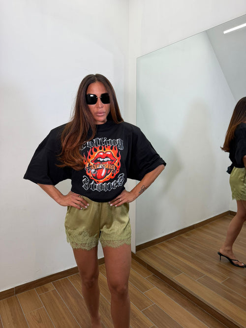 Shorts in raso