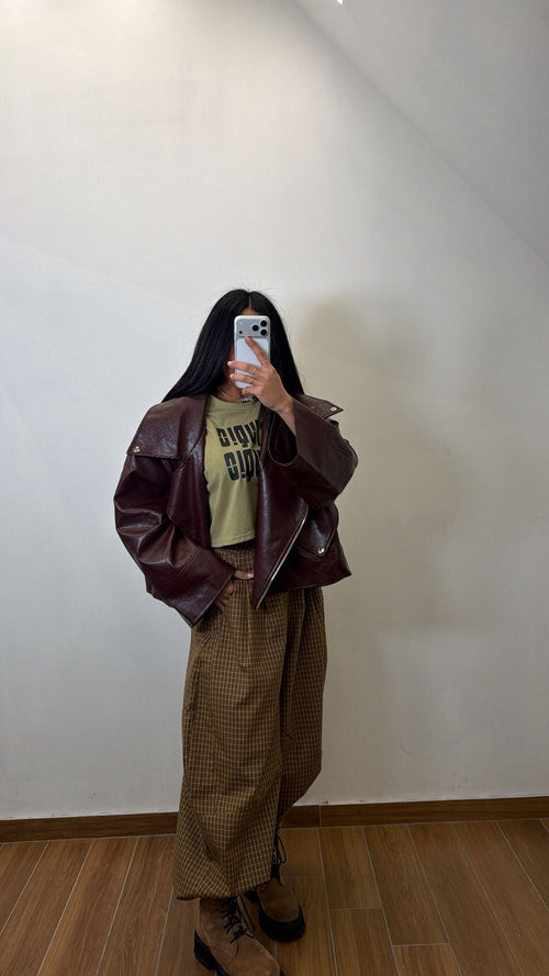 Pantalone a quadretti Kaky