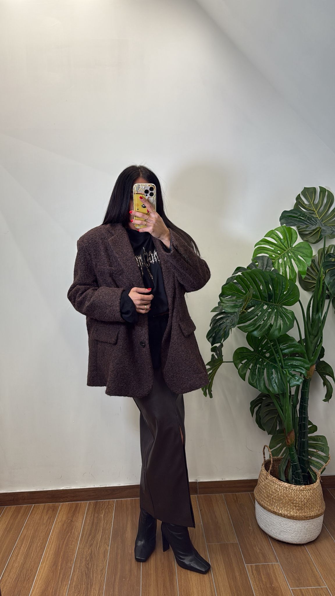 Longuette in Ecopelle Georgia