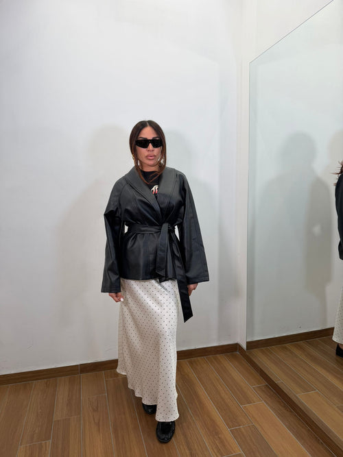 Blazer in Ecopelle Ludo