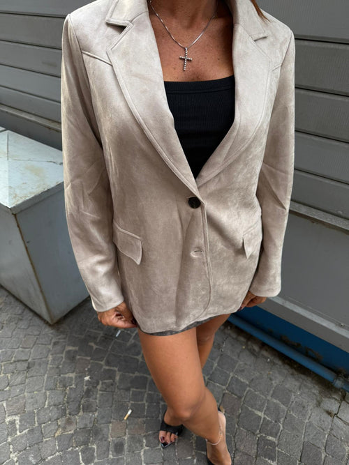 Blazer Lorena Beige