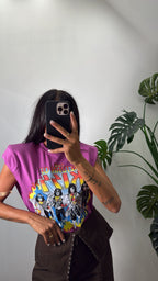 T-shirt Purple Kiss