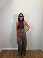 Pantalone London Brown
