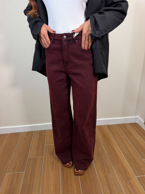 Jeans Red 3862