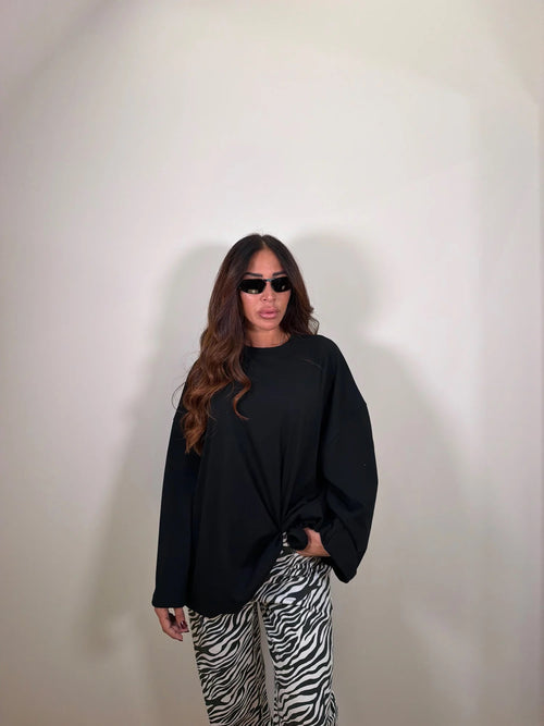 Shirt Over Basic Black