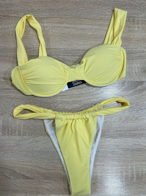 Costume e Copricostume Yellow