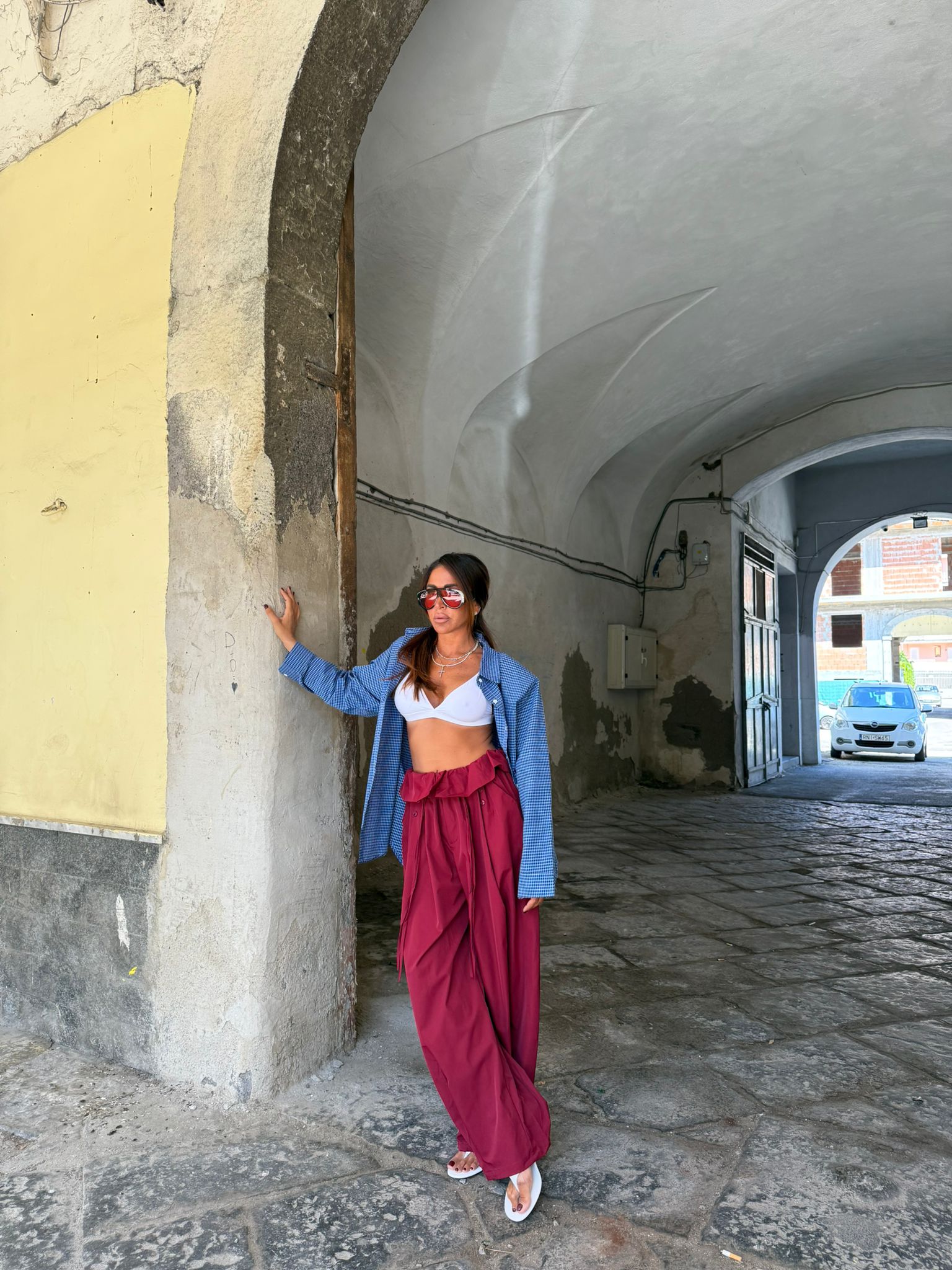 Pantalone Bordeaux