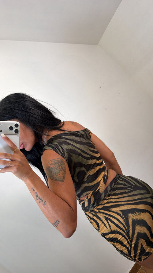 Mini Dress Tropical