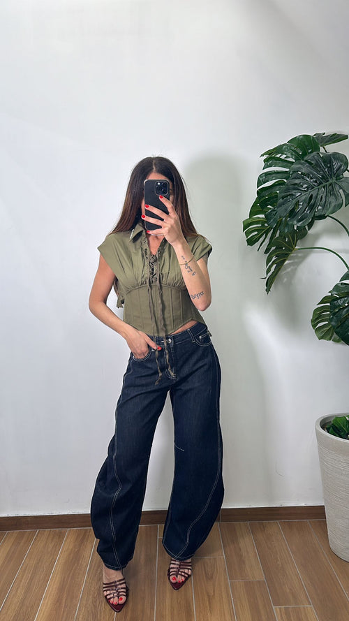 Camicia Crop Four