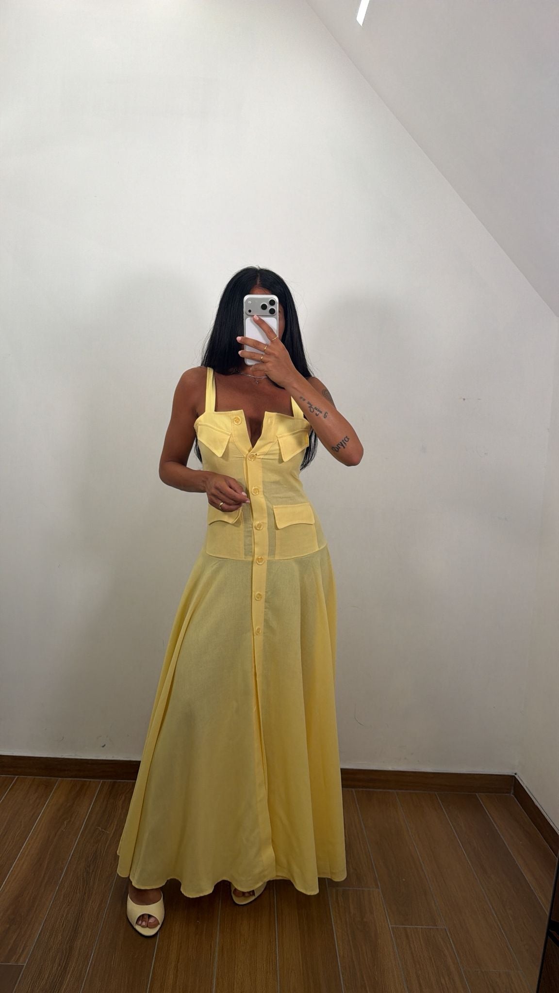 Long Dress Yellow