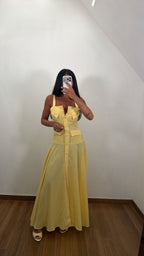 Long Dress Yellow