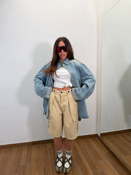 Camicione in denim Hollywood