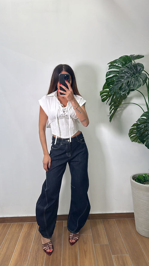 Camicia Crop Four