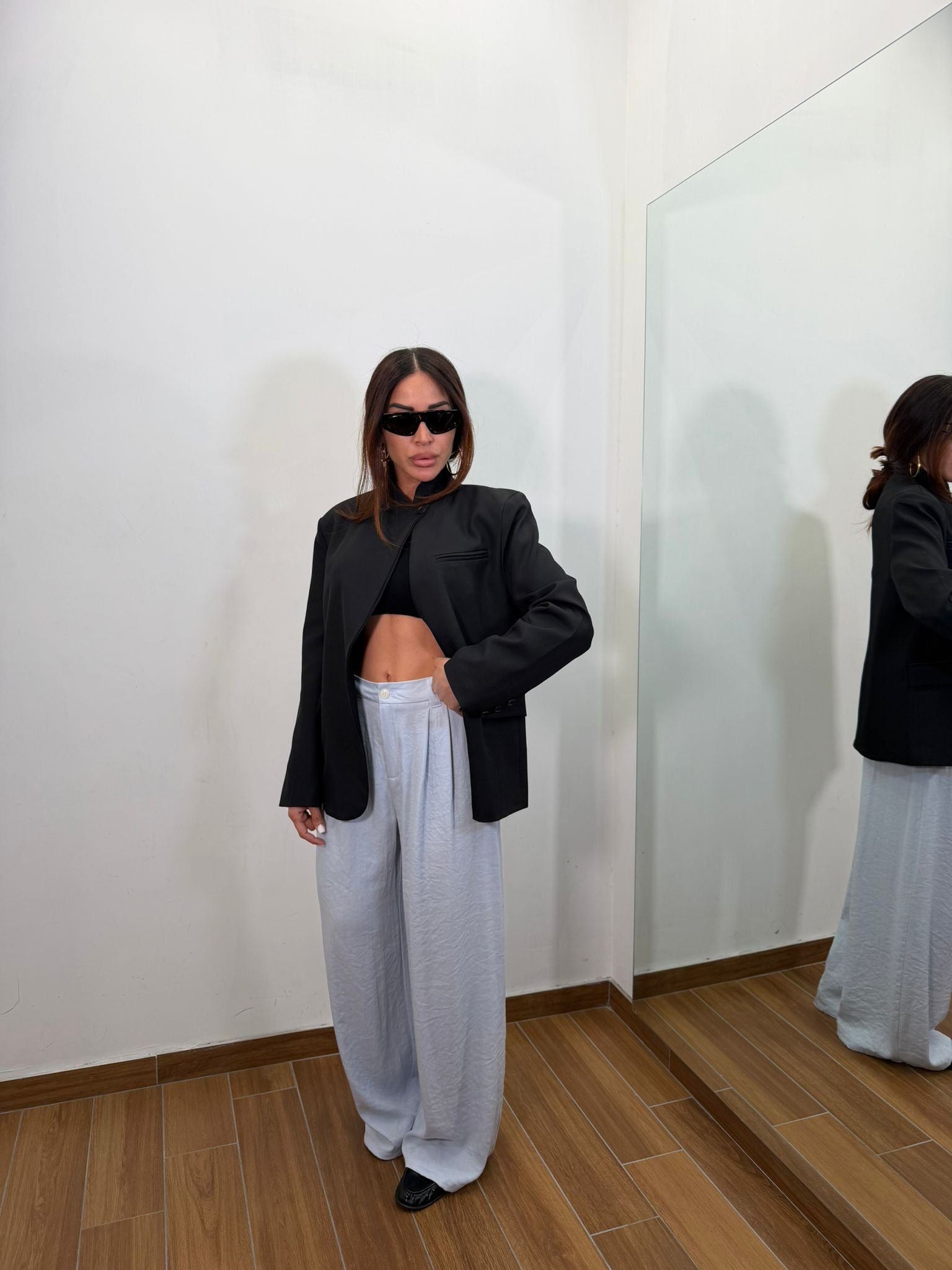 Pantalone Marina cielo