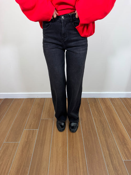 Jeans Wide Leg black