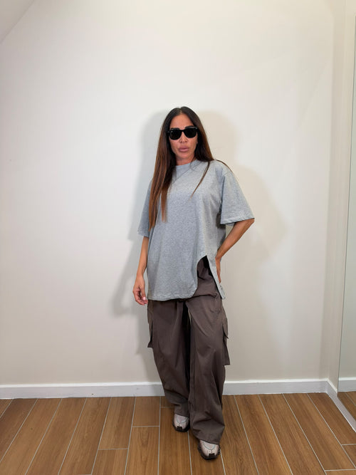 T-shirt Over Grey