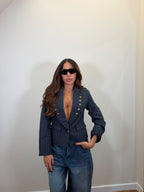Blazer Mavi