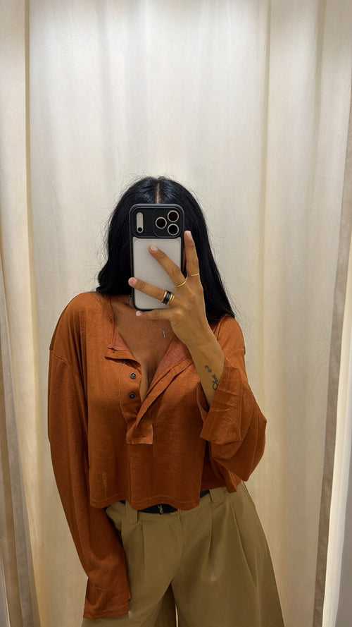 Maglia Autunno Crop