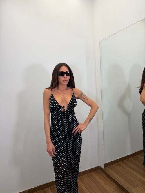 Long Dress Pois