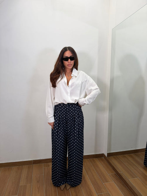 Pantalone Pois in Cotone