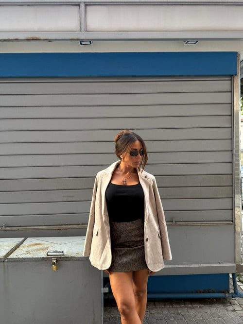 Blazer Lorena Beige