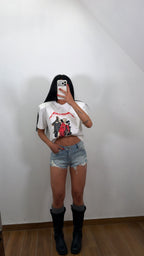 Mini Shorts in denim 502