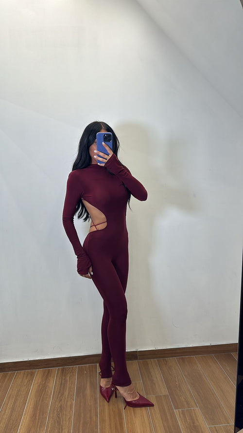 Jumpsuite Bordeaux