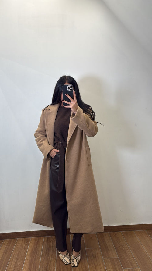 Cappotto Camel