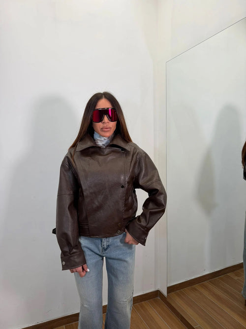 Jacket in ecopelle Milano