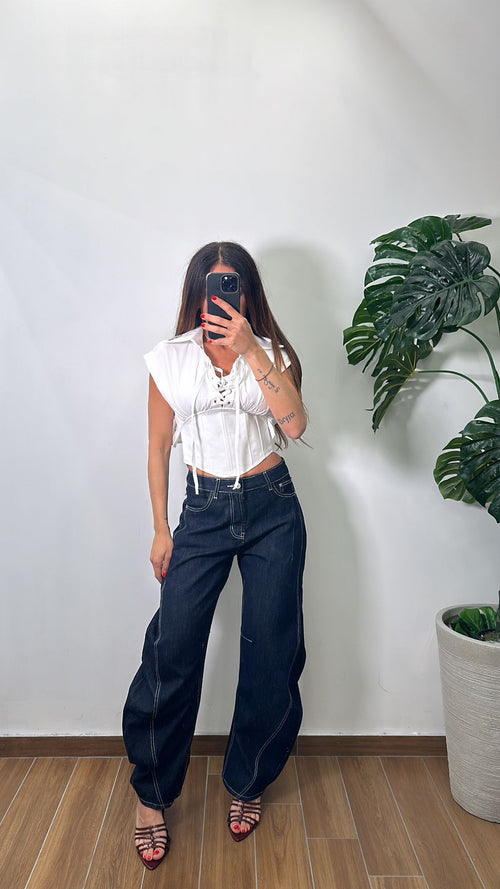 Camicia Crop Four