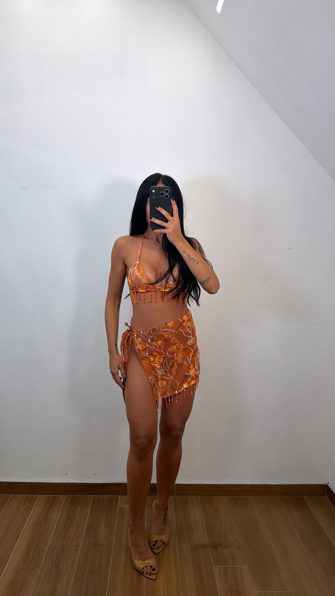 Bikini e Pareo Orange