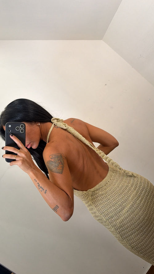 Dress Lurex Playa