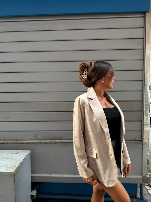 Blazer Lorena Beige