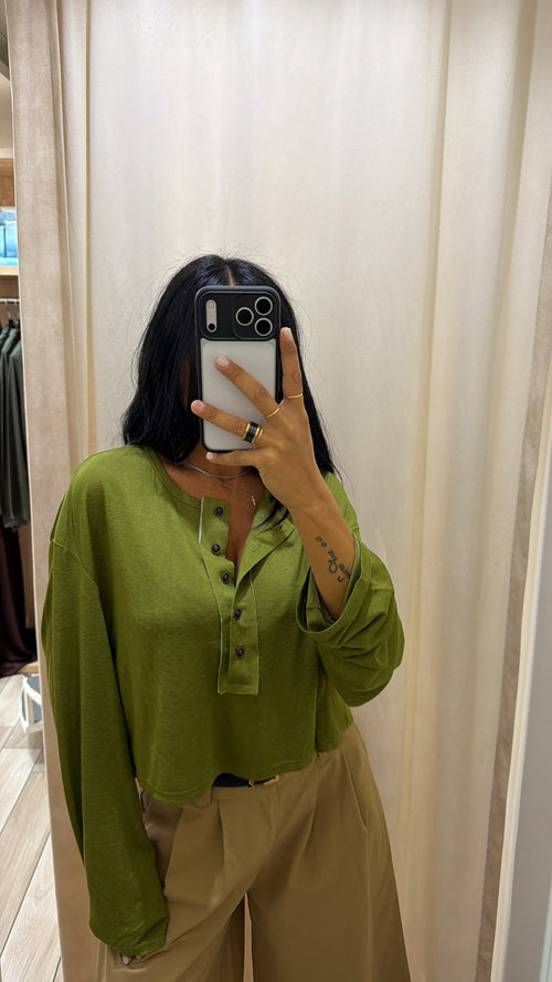 Maglia Autunno Crop