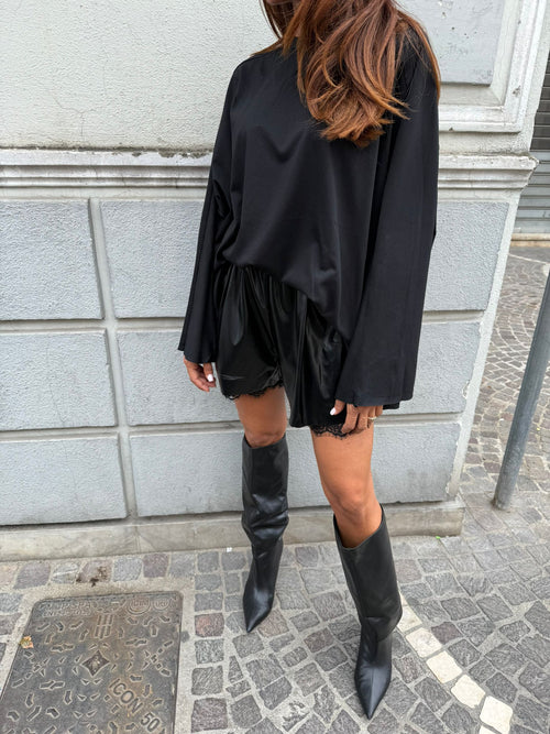 Shorts In Ecopelle Fatima