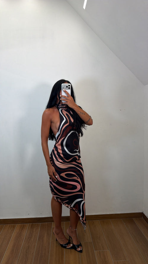 Long Dress Brown